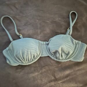 Elegant Blue Underwire Bra